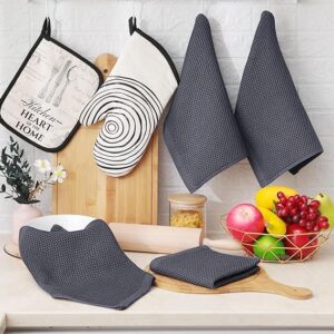 Review of Homaxy 100% Cotton Waffle Weave Kitchen Dish Cloths