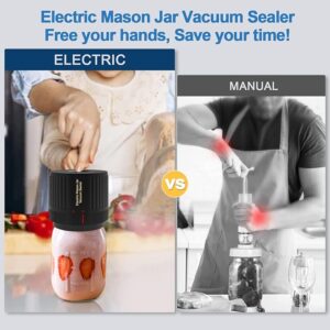Review of The LOVE MOMENT Electric Mason Jar Vacuum Sealer Kit 